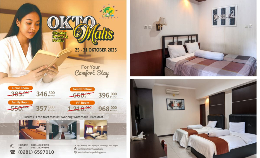 Promo OKTOMATIS Hotel Owabong: Waktunya Staycation Hemat & Praktis! 1 Untitled design e1761542427296